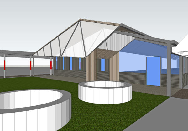 Workshop Architecture Image 2 Entry Side-far