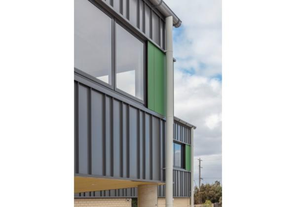 Good News Lutheran College exterior cladding