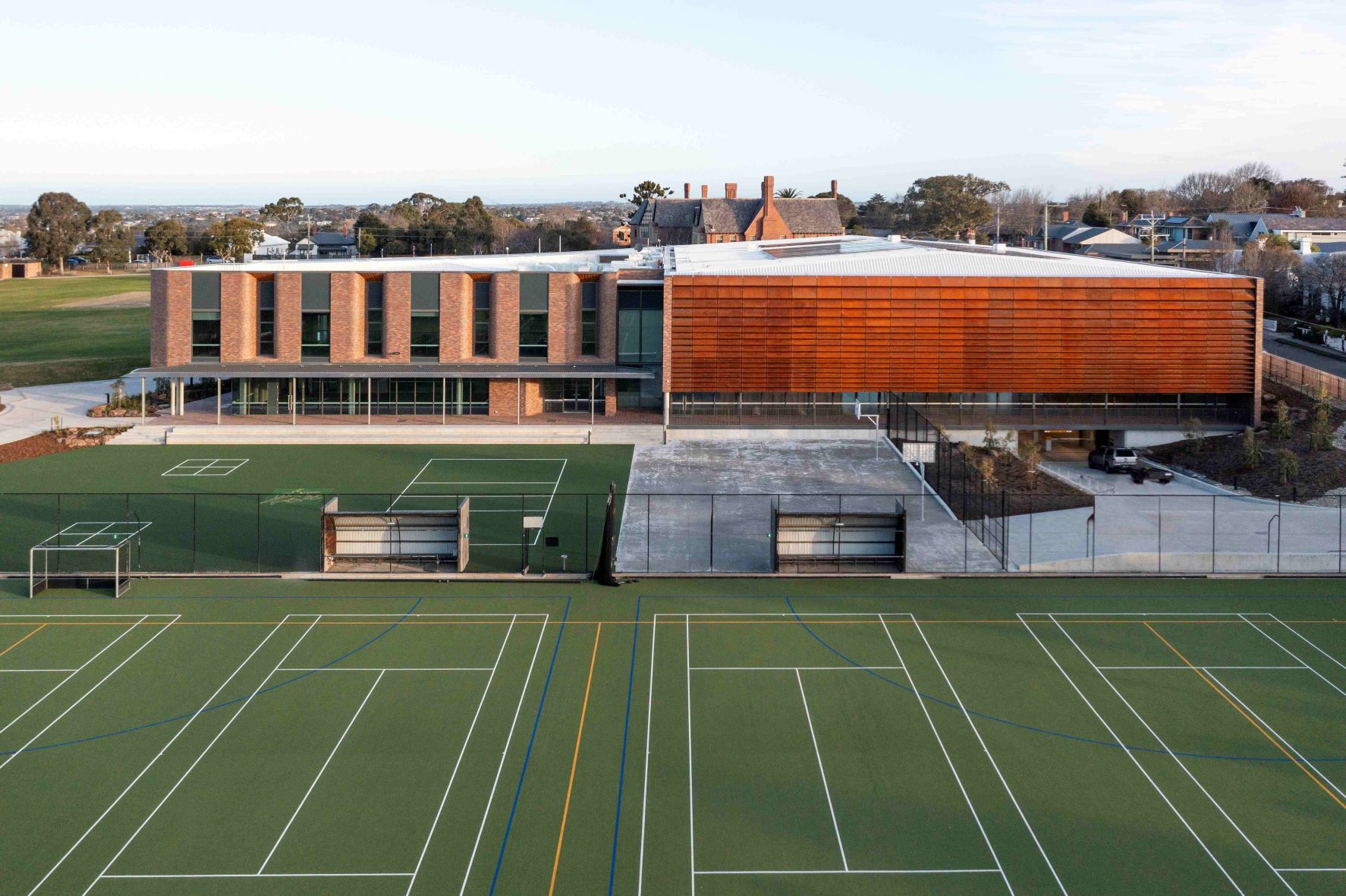 Lyons Construction Completes Belerren Sports and Wellbeing Centre Externals